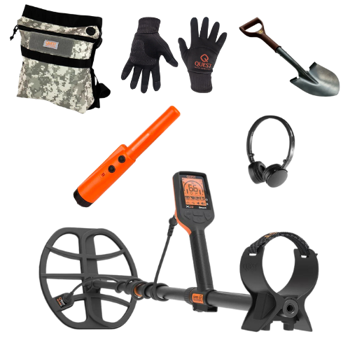 QUEST X10 IDMAXX METAL DETECTOR BUNDLE – Spin a disc metal detectors