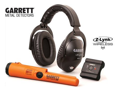 Garrett Ms-3 Wireless Headphone Kit with ProPointer AT Z-Lynk