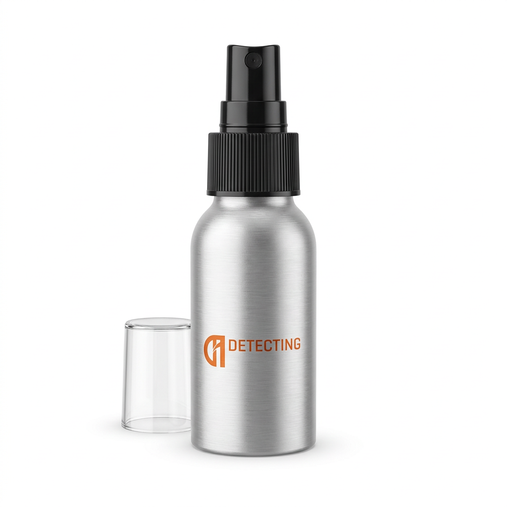 Detecting Innovations Aluminum Metal Detecting Finds Spray Bottle – 50ml