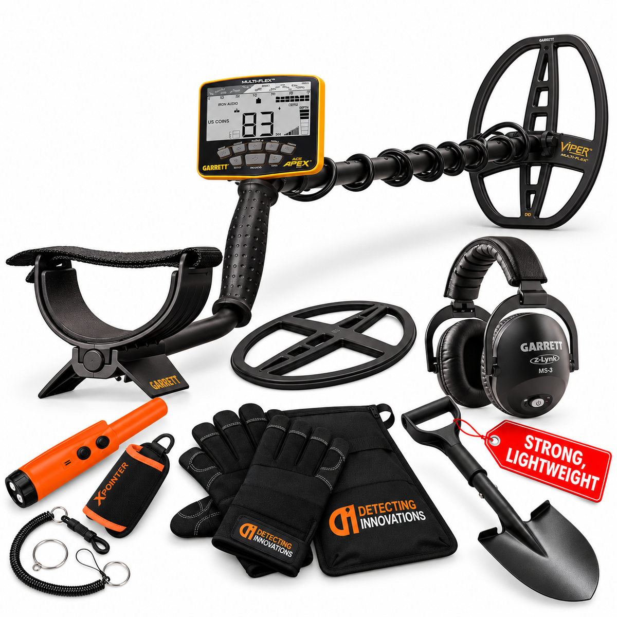 Garrett Ace Apex Metal Detector wireless headphone pack
