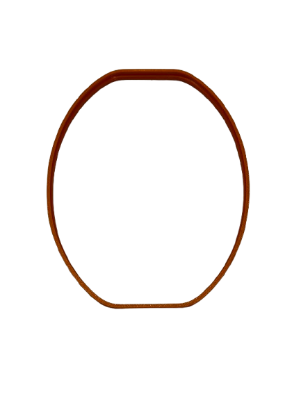 GARRETT VORTEX 8.5" X 11" RAIDER COIL RUBBER BUMPER