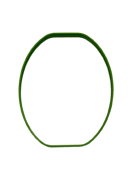 GARRETT VORTEX 8.5" X 11" RAIDER COIL RUBBER BUMPER