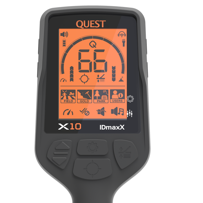 QUEST X10 IDMAXX METAL DETECTOR
