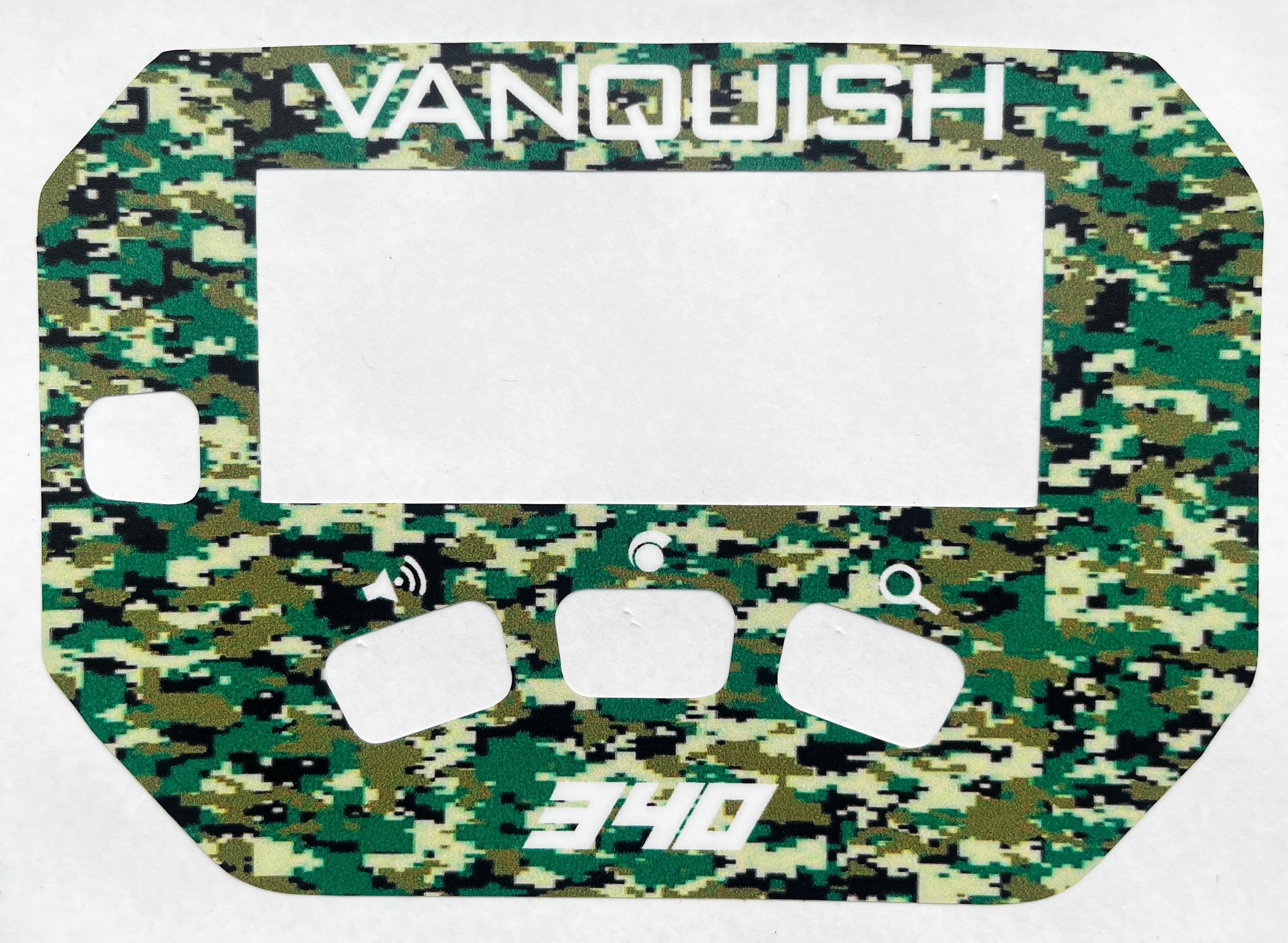 Keypad Sticker for The Minelab Vanquish 340