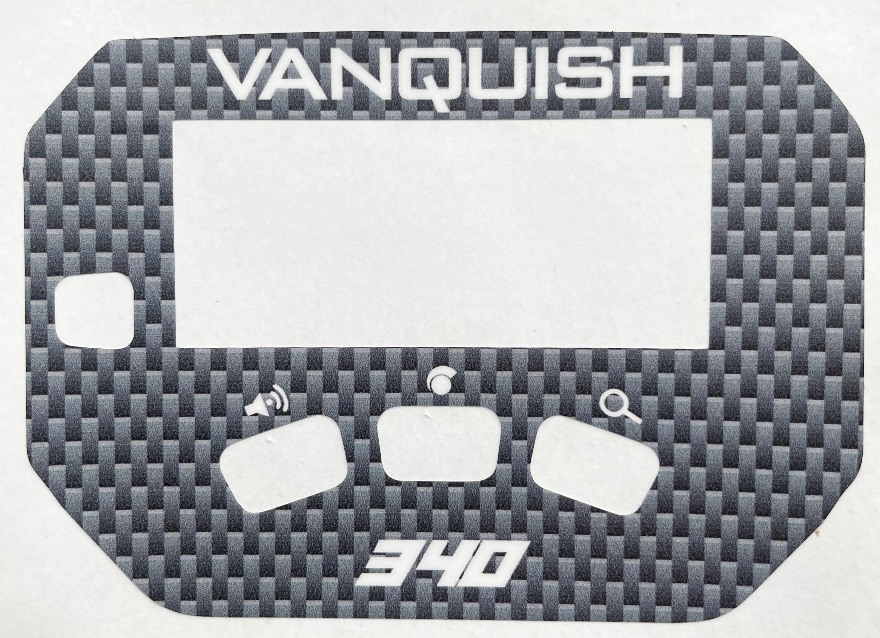 Keypad Sticker for The Minelab Vanquish 340