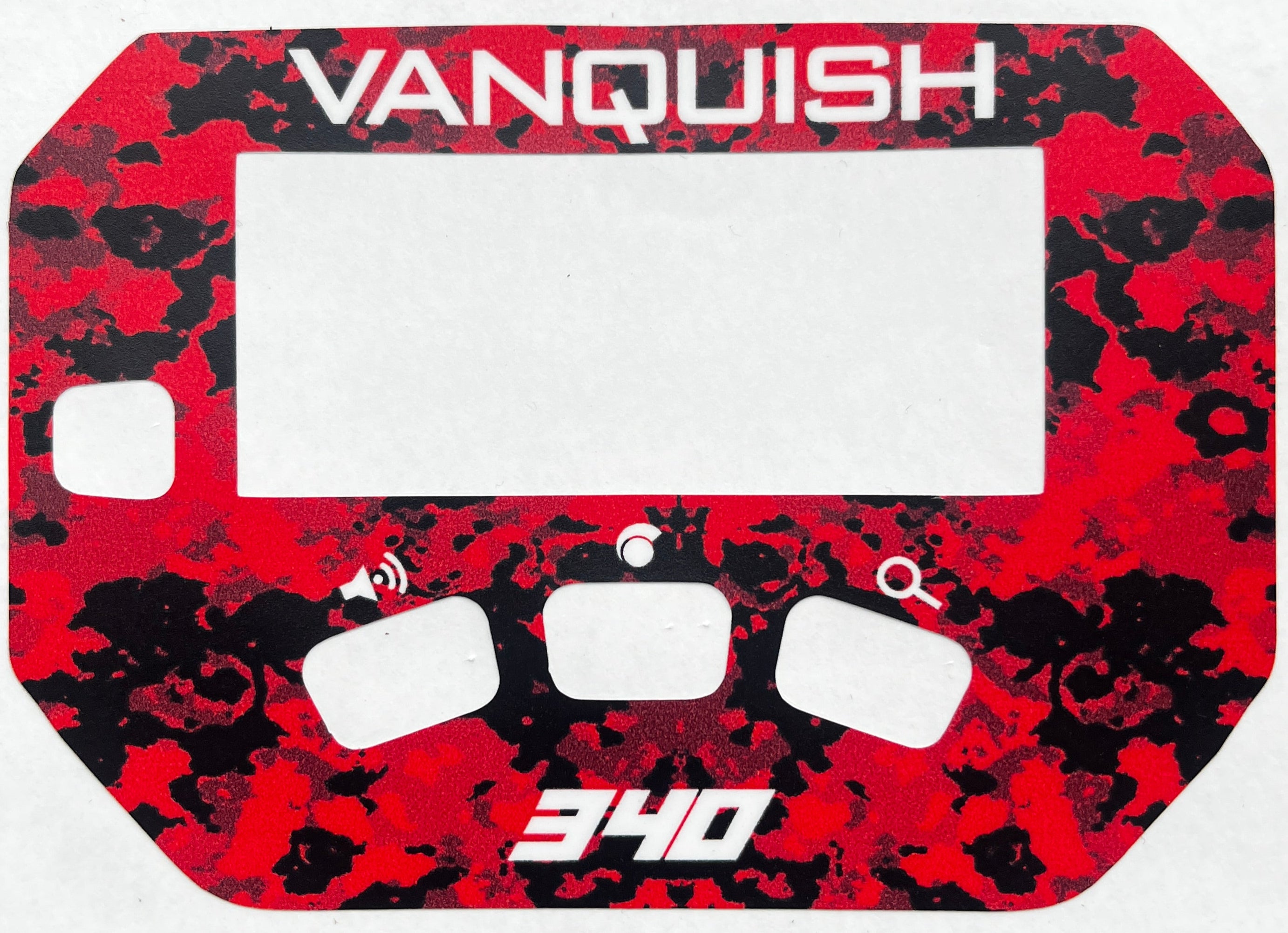 Keypad Sticker for The Minelab Vanquish 340