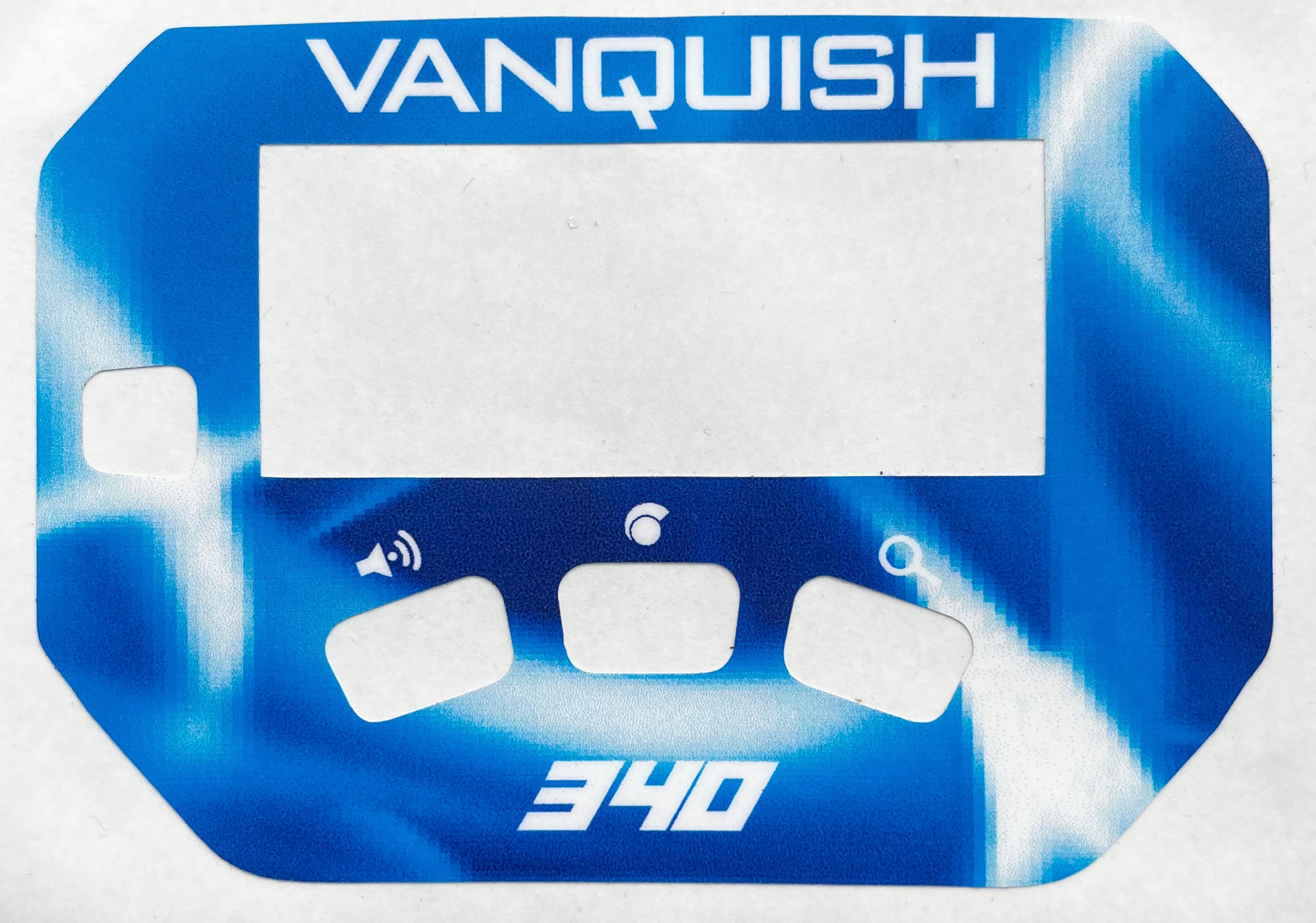 Keypad Sticker for The Minelab Vanquish 340