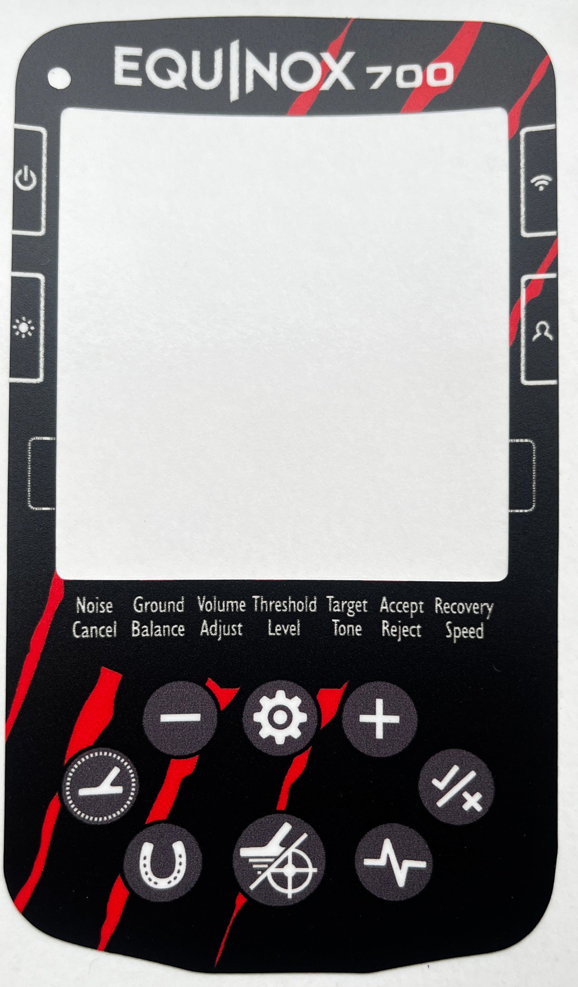 Keypad Sticker for The Minelab Equinox 700