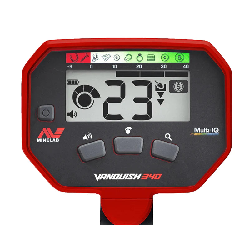 MINELAB VANQUISH 340 METAL DETECTOR BUNDLE