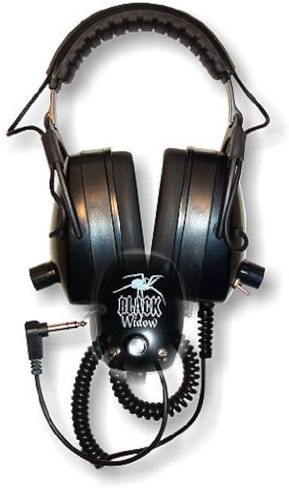 DETECTOR PRO BLACK WIDOW HEADPHONES