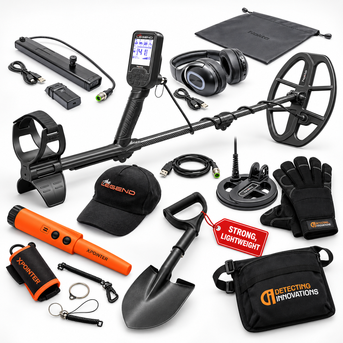 Nokta Legend Metal Detector Pro Pack - Ultimate Bundle