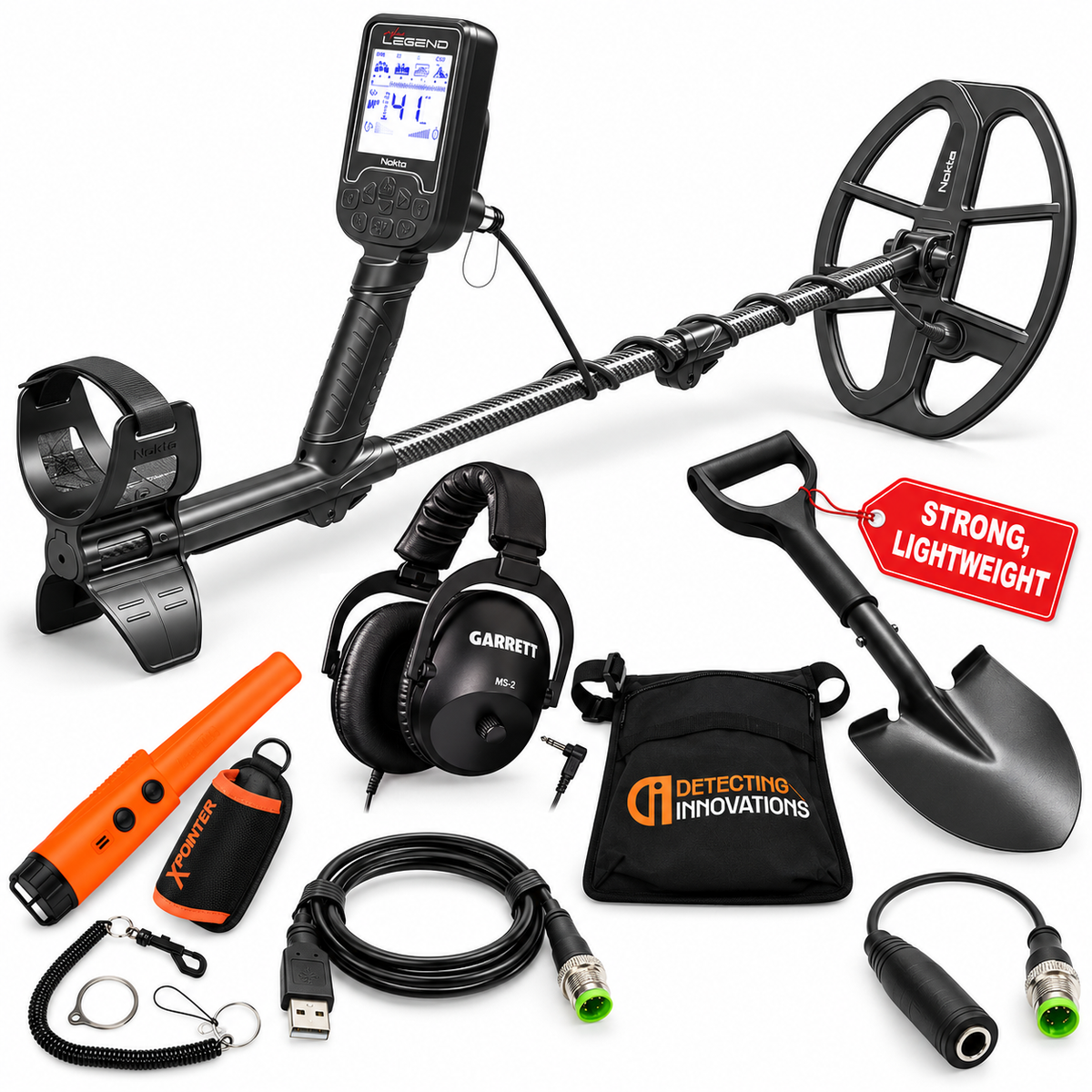 Nokta Legend Metal Detector - Bundle