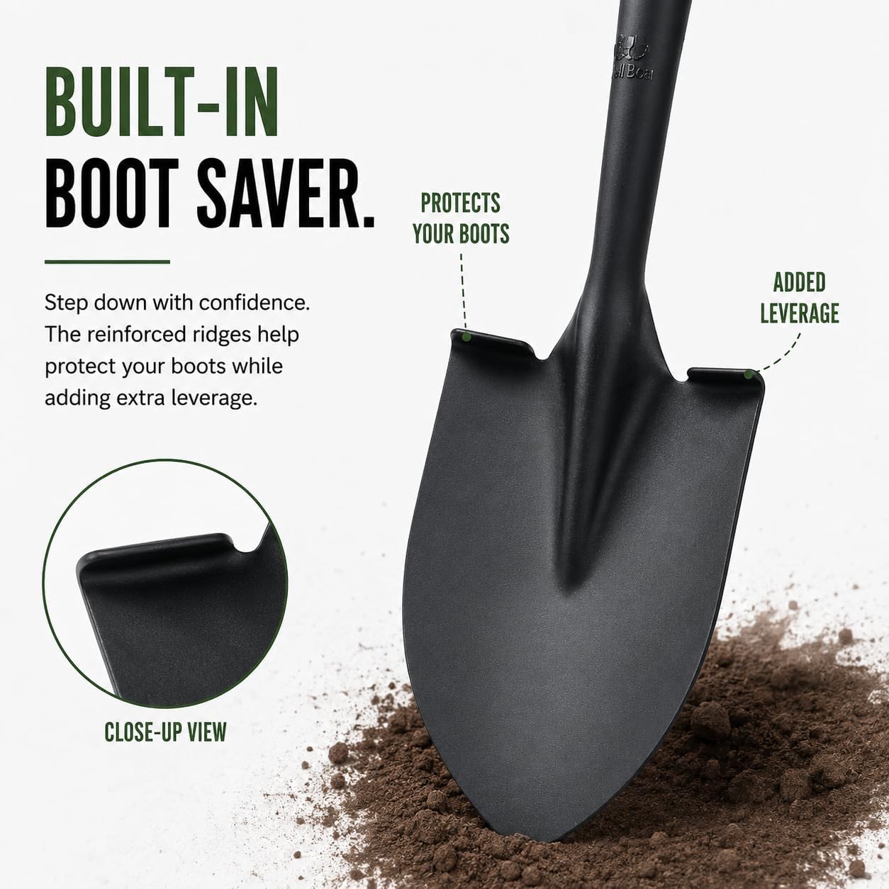Detecting Innovations Carbon Fibre Small Mini Spade / Shovel