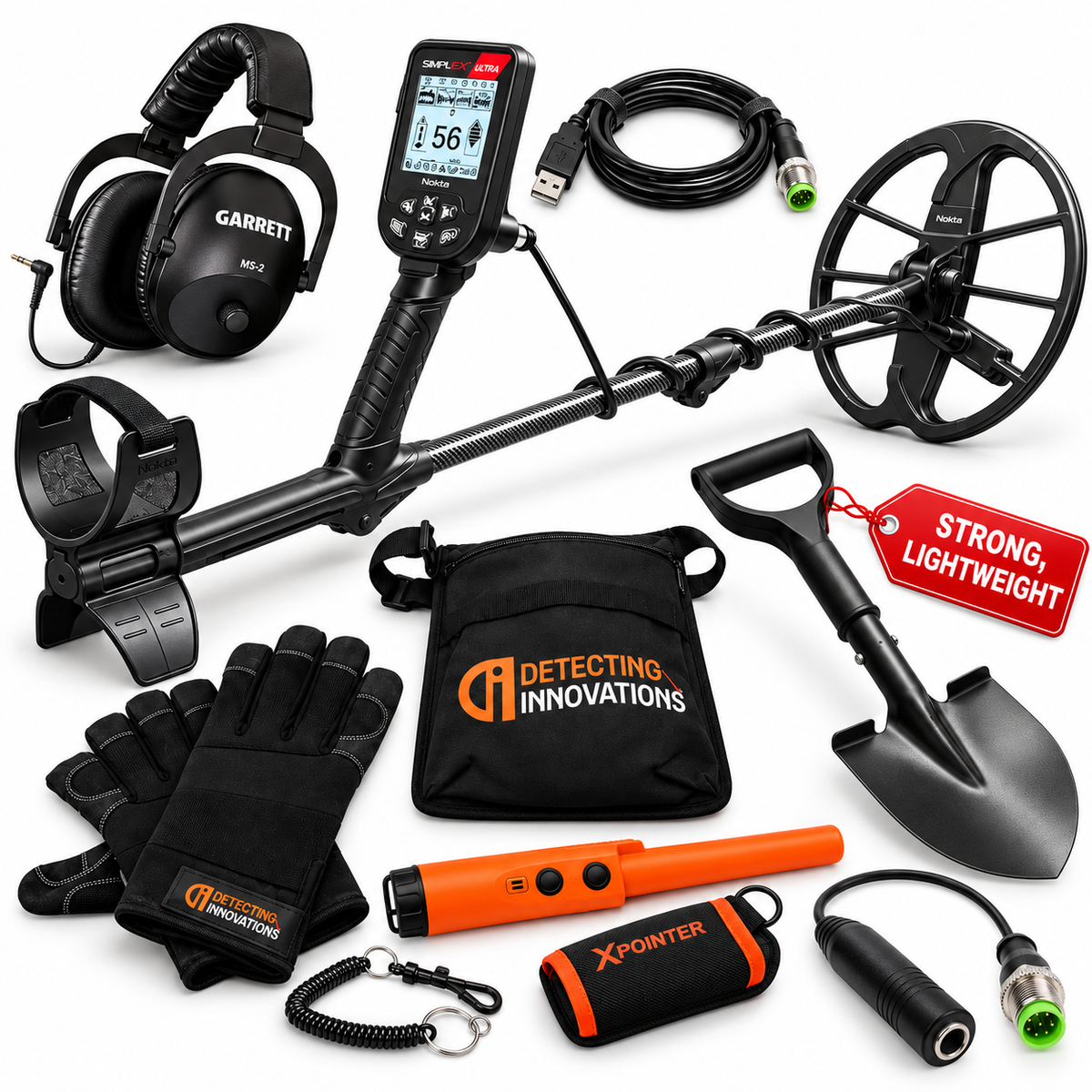 Nokta Simplex Ultra Metal Detector - Bundle