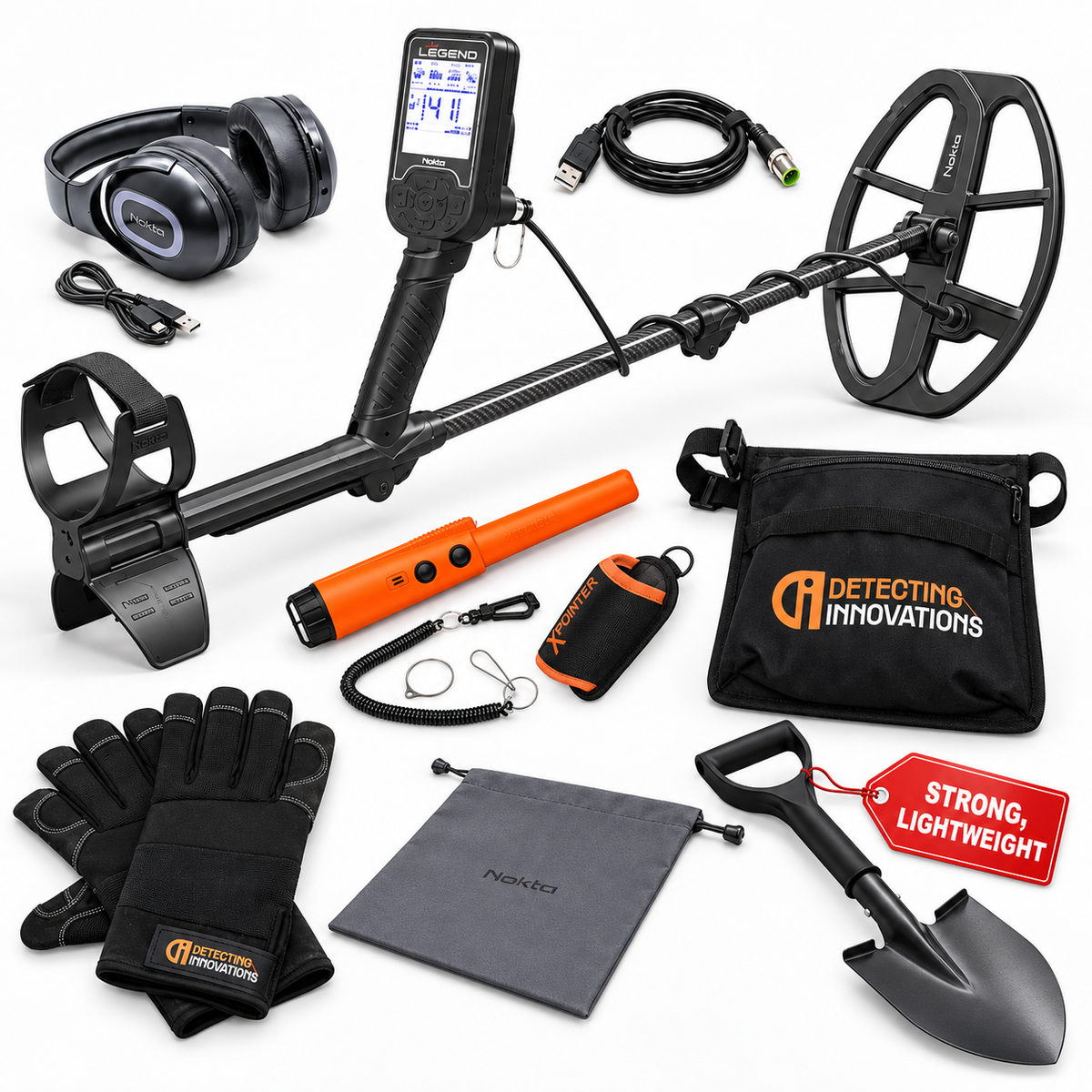 Nokta Legend Metal Detector WHP Pack  - Ultimate Bundle