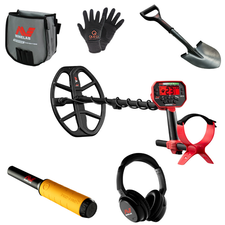 MINELAB VANQUISH 540 METAL DETECTOR - BUNDLE