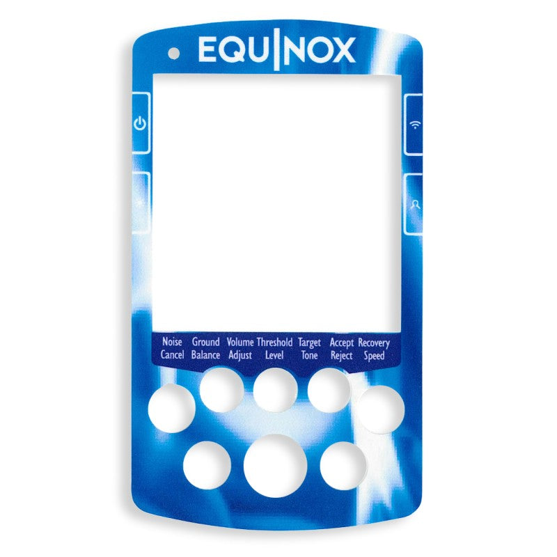 Keypad Sticker for The Minelab Equinox 600/800