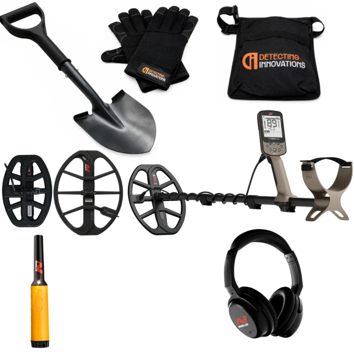 Minelab X-TERRA ELITE Expedition Pack Metal Detector - Ultimate Bundle