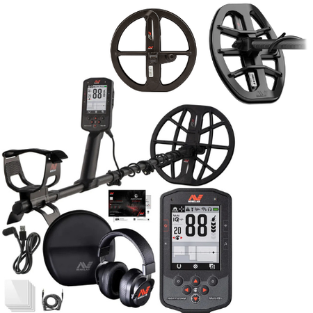 Minelab Manticore Metal Detector + Free M9 & M8 Search Coils