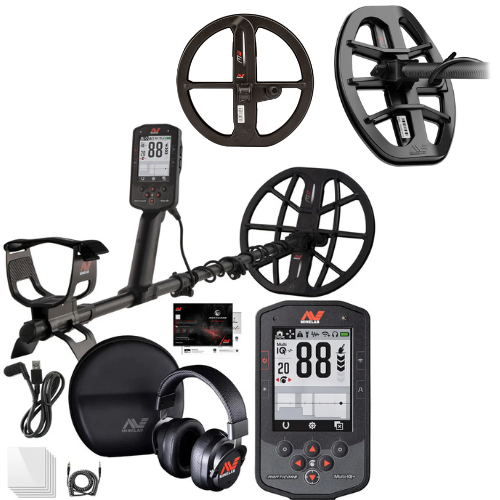 Minelab Manticore Metal Detector + Free M9 & M8 Search Coils