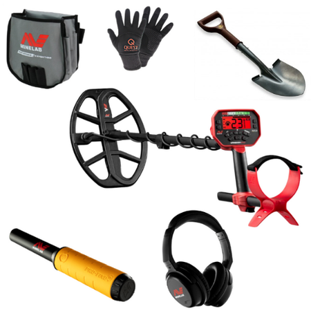MINELAB VANQUISH 540 METAL DETECTOR - BUNDLE