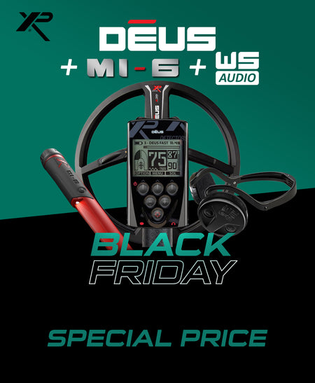 XP DEUS METAL DETECTOR BLACK FRIDAY OFFER