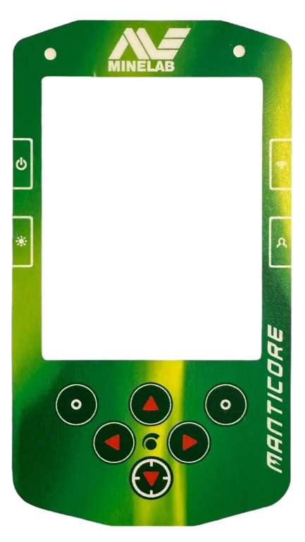 Keypad Sticker for The Minelab Manticore