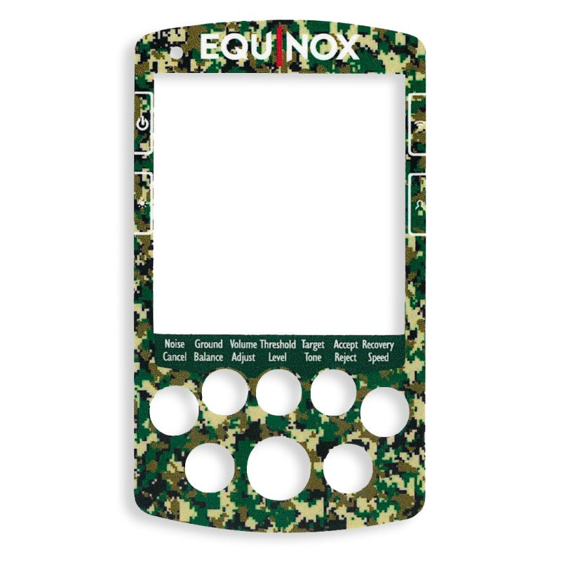 Keypad Sticker for The Minelab Equinox 600/800