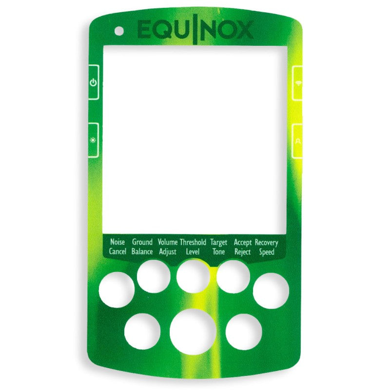 Keypad Sticker for The Minelab Equinox 600/800