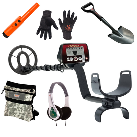 Fisher F11 Metal Detector Bundle