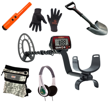 Fisher F44 Metal Detector Bundle