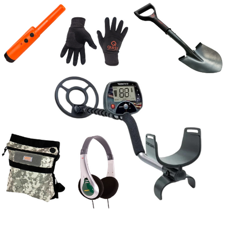 Teknetics Minuteman Metal Detector Bundle