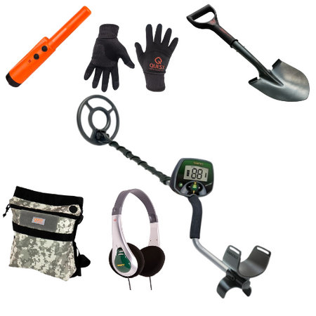 Teknetics Eurotek Metal Detector Bundle