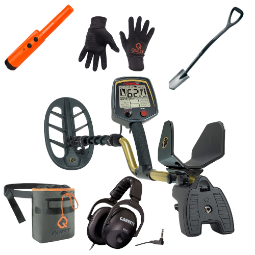 Fisher F75 LTD Metal Detector Bundle WITH BOOST AND CACHE PROCESSES ...