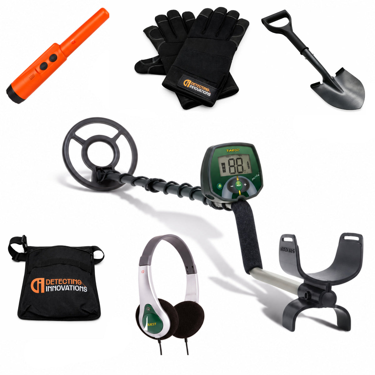 Teknetics Eurotek Metal Detector Bundle