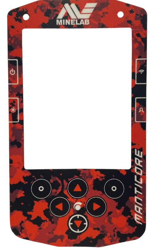 Keypad Sticker for The Minelab Manticore