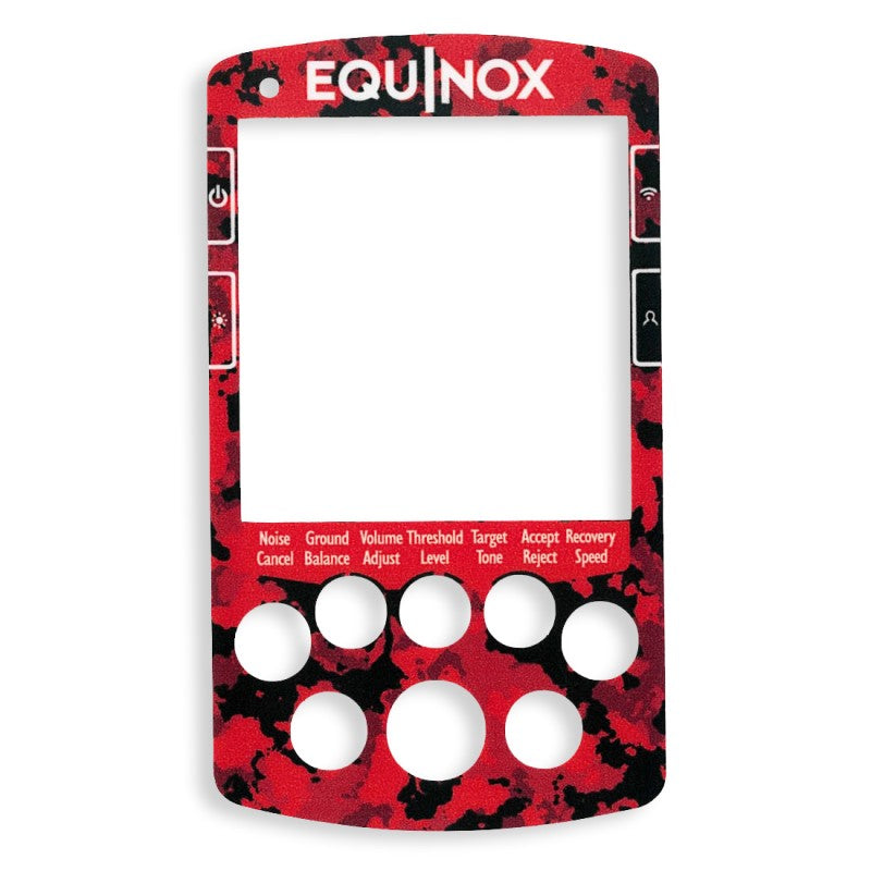 Keypad Sticker for The Minelab Equinox 600/800