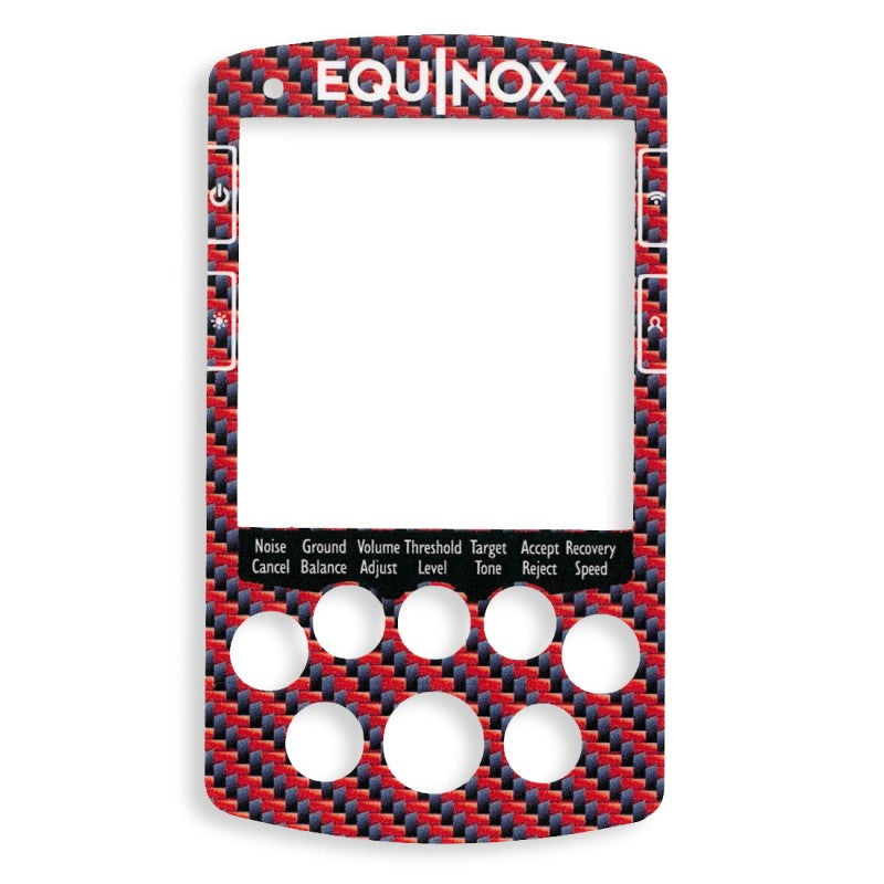 Keypad Sticker for The Minelab Equinox 600/800