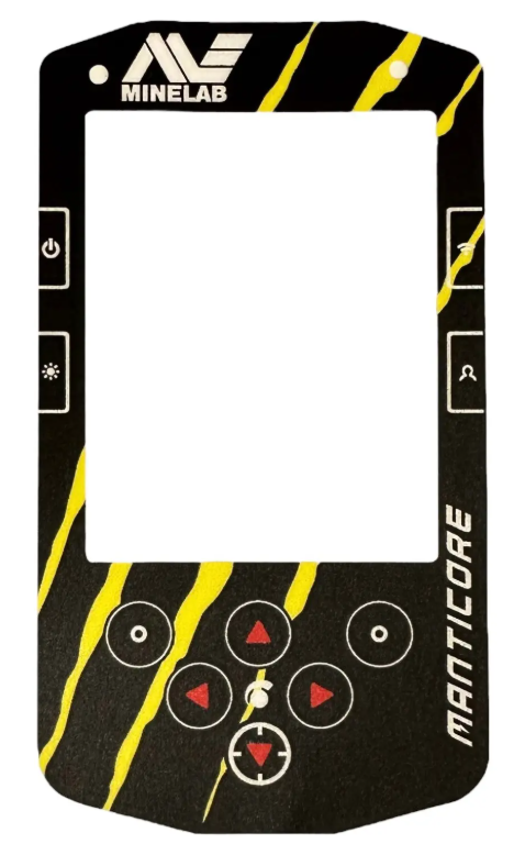 Keypad Sticker for The Minelab Manticore
