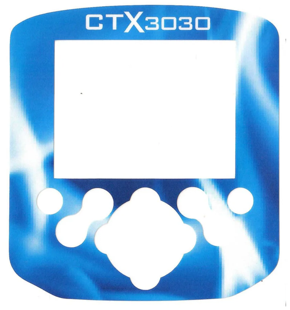 Keypad Sticker for The Minelab CTX 3030