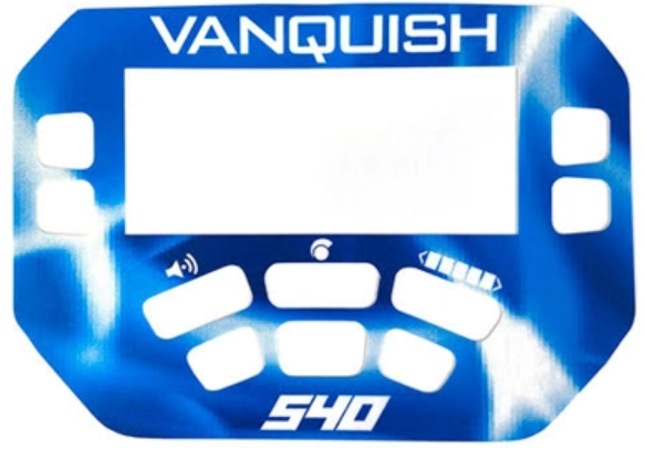 Keypad Sticker for The Minelab Vanquish 540