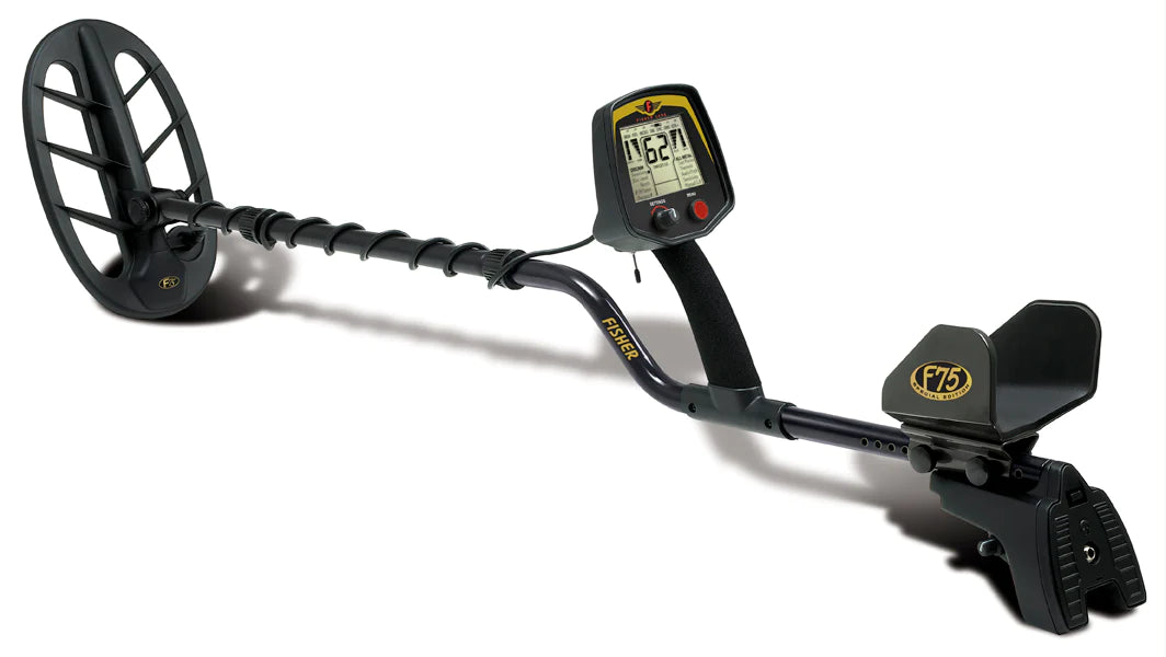 Fisher F75 LTD Metal Detector Bundle WITH BOOST AND CACHE PROCESSES