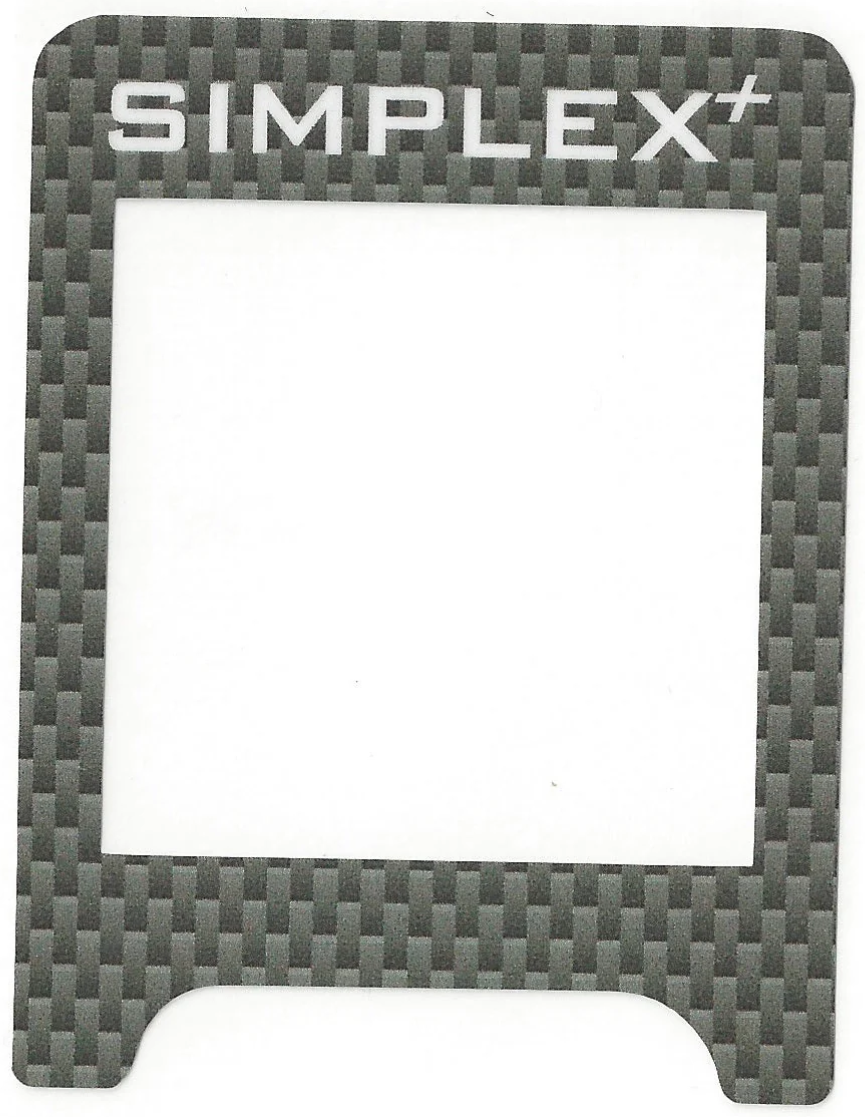 Keypad Sticker for The Nokta Simplex+