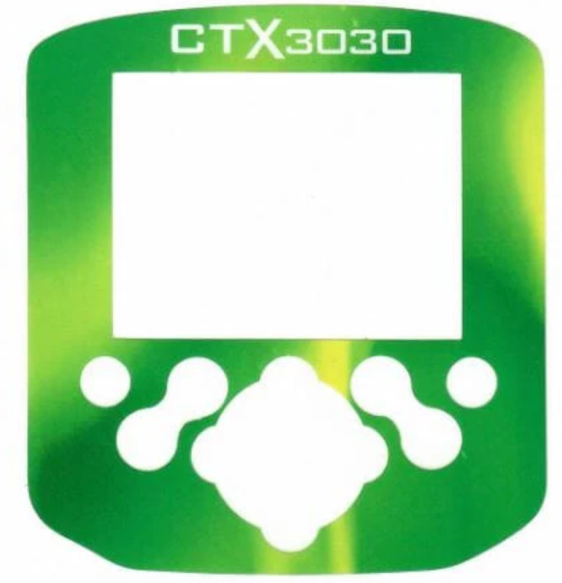 Keypad Sticker for The Minelab CTX 3030