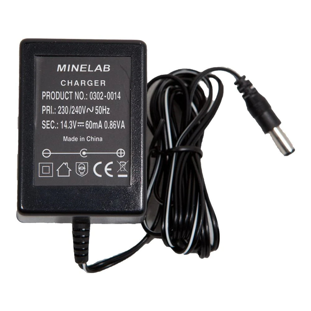Minelab FBS Battery Charger - UK plug