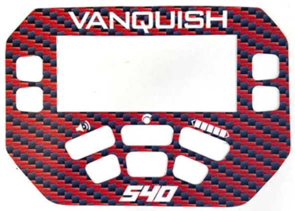 Keypad Sticker for The Minelab Vanquish 540