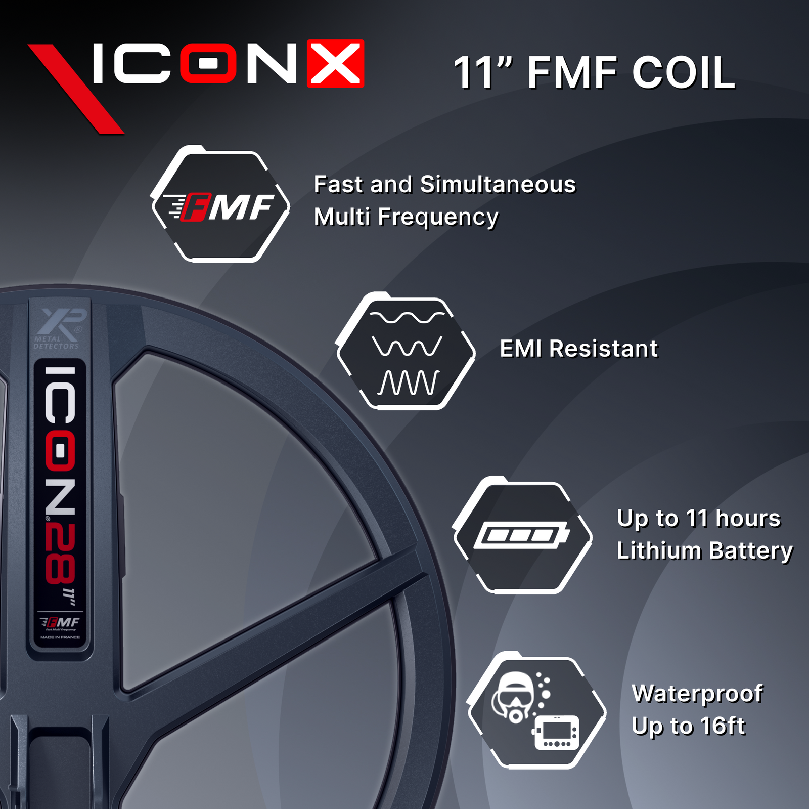 XP Icon X Metal Detector