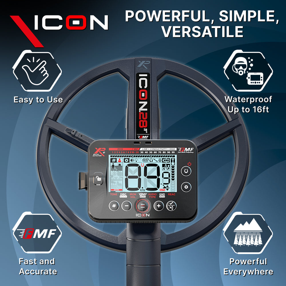 XP Icon Metal Detector