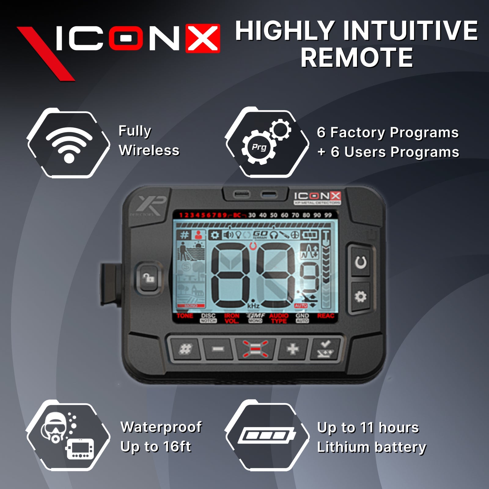 XP Icon X Metal Detector