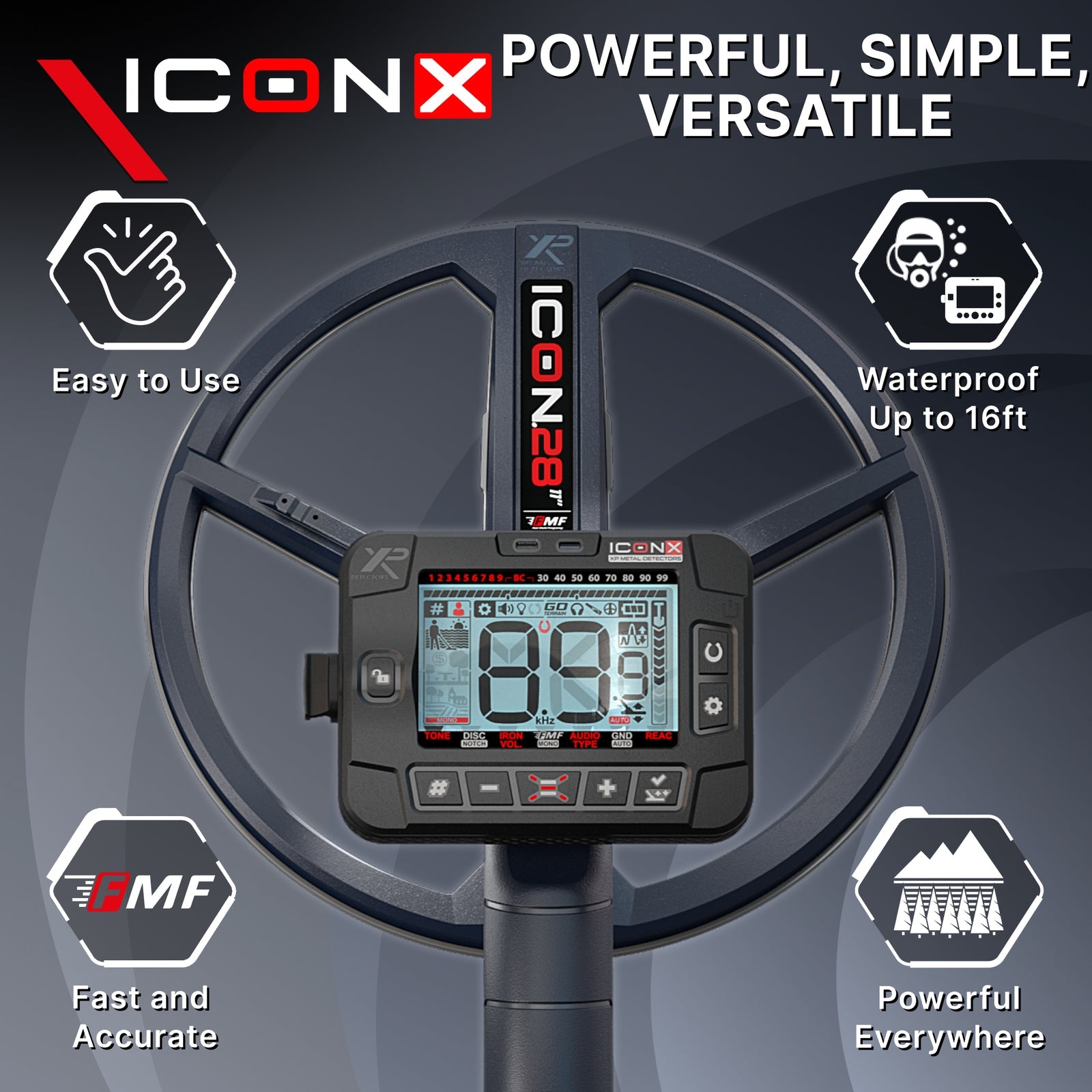 XP Icon X Metal Detector